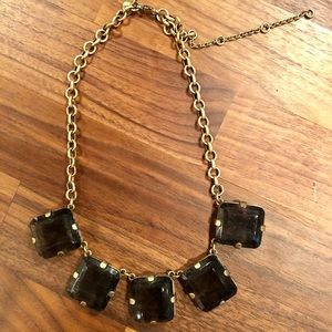 J. Crew crystal necklace